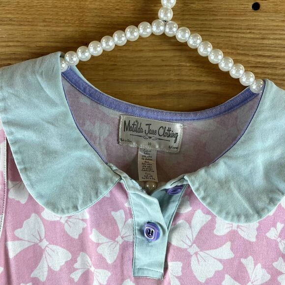 Matilda Jane Serenity Ballet Good Hart Dress sz 10 - Picture 3 of 3
